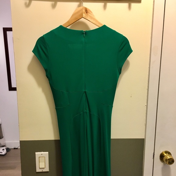 Issa Collection Short-Sleeve Green Dress, Size 2 - Picture 3 of 3